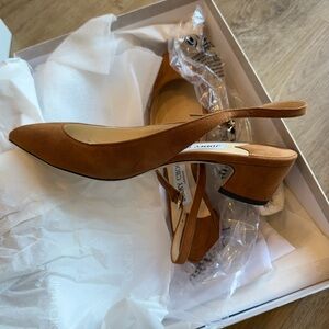 Jimmy Choo Gemma Suede Slingback Heels